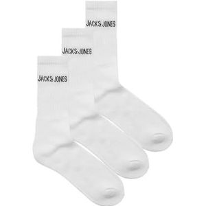 JACK & JONES Jacregen tennissok 3 Pack Ot, wit, One size