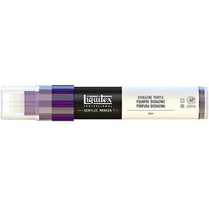Liquitex 4610186 Professional Paint Acryl - Marker acrylverf, lichtecht - Brede punt - 8-15mm, Dioxazine Purple