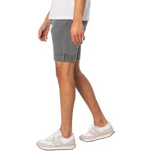 Replay Heren Tapered Fit Jeans Shorts RBJ901, 176 Medium Grey, 29W