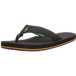 Vans SALIDITA Teenslippers voor heren, Meerkleurig Rasta Black 1G8, 40.5 EU