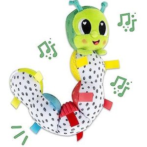LAMAZE Fidget Caterpillar sensorisch speelgoed - tactiel fidgetspeelgoed - Montessori sensorisch babyspeelgoed voor fijne motoriek - baby paasmandvullers vanaf 0 maanden
