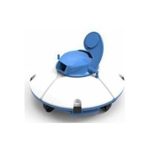Frisbee Stofzuigerrobot, vrijstaand, voor zwembad, met vlakke bodem, 5 x 3 m, blauw