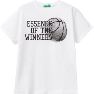 United Colors of Benetton T-shirt, Wit, 122