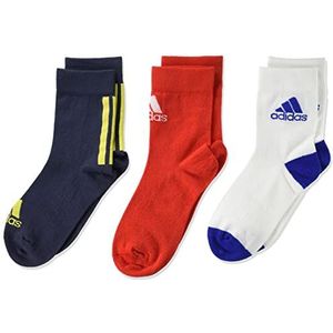 adidas Uniseks kindersokken, 3 paar enkelsokken