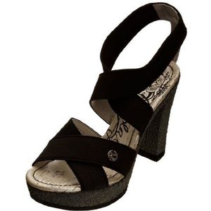 Replay Desie-platforms voor dames, Zwart, 37 EU