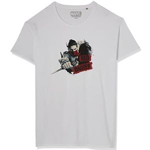 Marvel UXMISSMTS003 T-shirt, wit, XXL, heren, Wit., XXL
