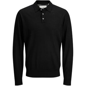 Jack & Jones - Trui - Zwart - Knitwear - Lange Mouw
