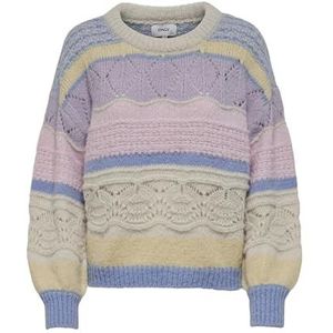 ONLY Dames Onladina Life L/S Ex KNT Pullover Sweater, berk, M