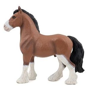 Papo Clydesdale Paardenfiguur, meerkleurig (51571)