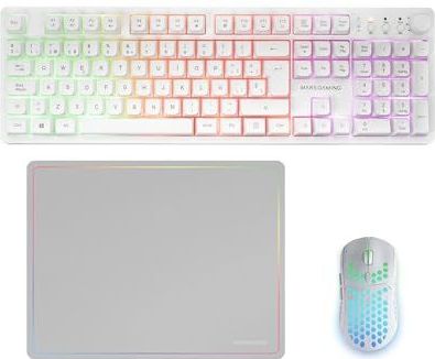 Mars Gaming MCPWX - Draadloze Gaming Combo - Toetsenbord - Gamingmuis - Muismat