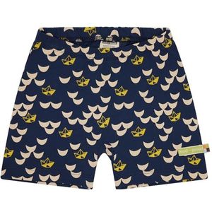 loud + proud Korte print, van biologisch katoen, GOTS-gecertificeerd, ultra marine, 62-68