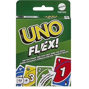 UNO Flex Kaartspel | Leuke spellen voor volwassenen en spelletjesavonden | 2 tot 8 spelers, HMY99