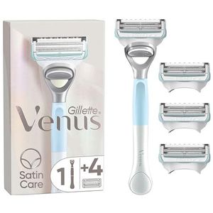 Venus Satin Care Scheerapparaat voor dames, voor de intieme zone, 4 reservemesjes