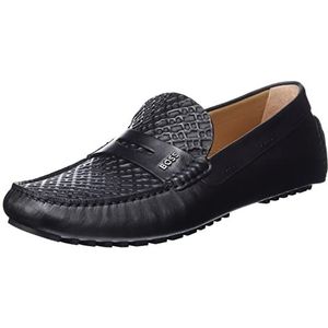 BOSS Heren Driver_Mocc_napr Moccasin, zwart 1, 39.5 EU