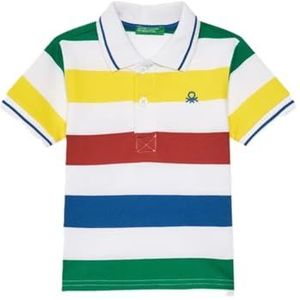 United Colors of Benetton Poloshirt voor kinderen en jongeren, meerkleurig 910, 130