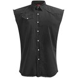 Spiral - Solid Black - Vest - Zwart