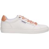 Hugo - Morrie - Sneakers - Wit - Canvas - Rubber Zool