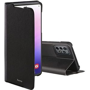 Hama Hoes voor mobiele telefoon voor Samsung Galaxy A53 5G ""Slim Pro"" (beschermhoes met portemonnee 2X kaartenvak, opklapbare Samsung A53 hoes met magneetsluiting en standfunctie) zwart, 00177908