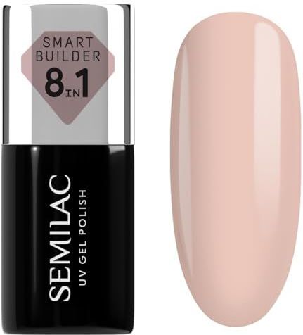 Semilac - Smart Builder - Pale Nude - Nagellak - 7 ml - Duurzaam en Robuust