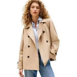 Tommy Hilfiger - Ww0ww45618 - Trenchcoat - Blauw - Katoen