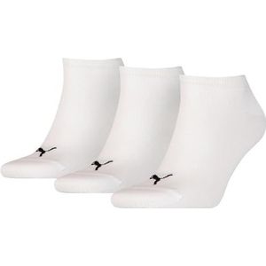 Puma unisex Sneaker Kurzsocken Sportsocken 261080001, Weiß, Menge:12 Paar