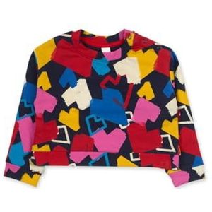 Tuc Tuc Sweatshirt van pluche voor meisjes, kleur marineblauw, collectie Road to Adventure, Blauw, 9 Maanden