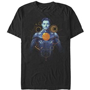 Marvel: Eternals - Ikaris Orange Unisex Crew neck T-Shirt Black S