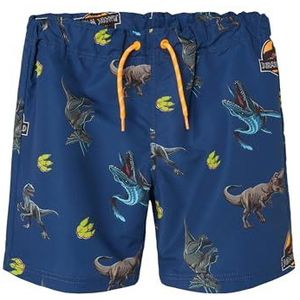 Nkmmelvin Jurassic Zwemshort Sky, Set Sail, 116 cm