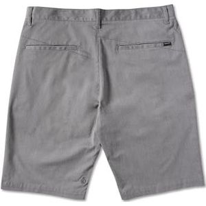 Volcom Men's Vmonty Stretch Chino Short, Mushroom, 30