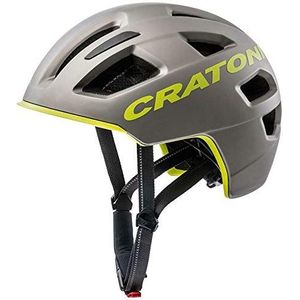 Cratoni Unisex - C-Pure (City) fietshelm voor volwassenen, antraciet, eenheidsmaat