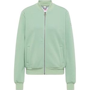 blonda Sweatjack voor dames, donkermint, M