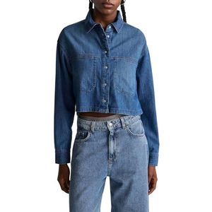 United Colors of Benetton Overhem, Blauw, M