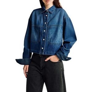 United Colors of Benetton Overhem, Blauw, M