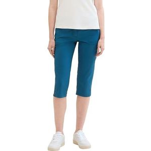TOM TAILOR Damesbroek met taps toelopende pasvorm, 13353 - Moes Blue, 46