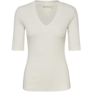 InWear Dagnaiw V T-shirt voor dames, Whisper Wit, M