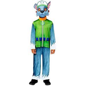 amscan 9909122 Rocky Good Halloween kostuum leeftijd Paw Patrol, groen, 4-6 jaar