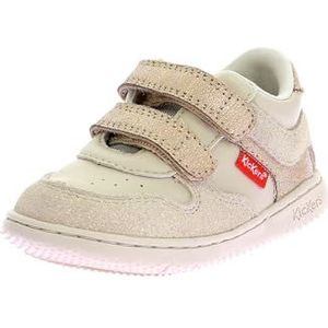 Kickers Kickmotion sneakers voor kinderen, uniseks, Champagne beige, 19 EU