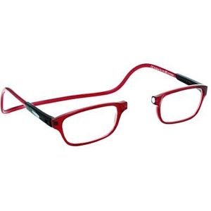 Leesbril Delaware Verlengde Veren Met Lichte Kromming Rood +2,50