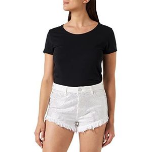 Replay Dames WB425B Jeansshorts, 100 Optical White, 27, 100 Optical White, 27W DE