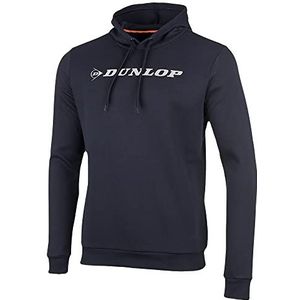 Dunlop Unisex Essentials Basic Sweat Hoody Tennis Shirt, Navy, XL, navy, XL