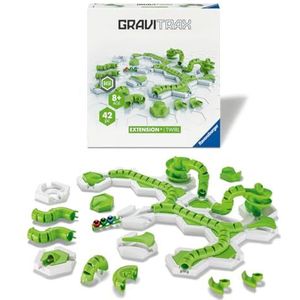 Ravensburger - GraviTrax - Twirl uitbreidingsset 32-delig - kbaan - creatief bouwspel - bouwbal - vanaf 8 jaar - Franse versie - 22435