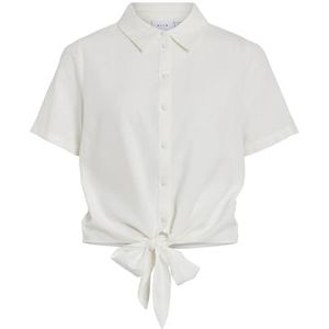 Viprisilla S/S Knoop Shirt/1, wit (snow white), 36
