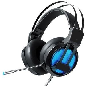USB-gaming-headset 7.1 met microfoon, surround sound, ergonomisch design, ideaal voor online gaming en communicatie.