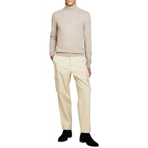 Sisley Sweater voor heren, beige melange 64b, XL
