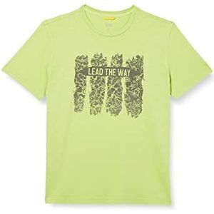 camel active Heren 409745/7t57 T-Shirt, lime green, S