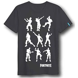 Artesania Cerda Camiseta Corta Fortnite T-shirt voor heren, rood (Rojo C02), L