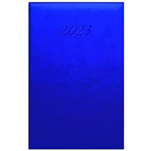 Quo Vadis 377007Q – kalender 2023 – DAILY 24 BRAND – meertalig – kleur: blauw – A5 – 16 x 24 cm