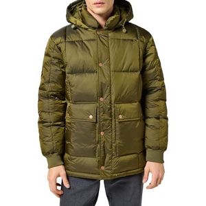 Wrangler Parka Jas, Ive Green, M heren, Ive, groen, M