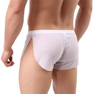 CM-Kid - Herenslip - Wit - Ademend Mesh - Dubbel Design