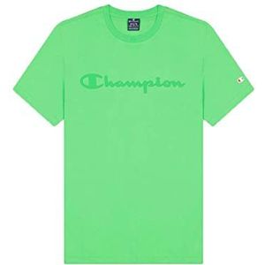 Champion Legacy American Classics Logo S/S T-shirt voor heren, Lichtgroen., S